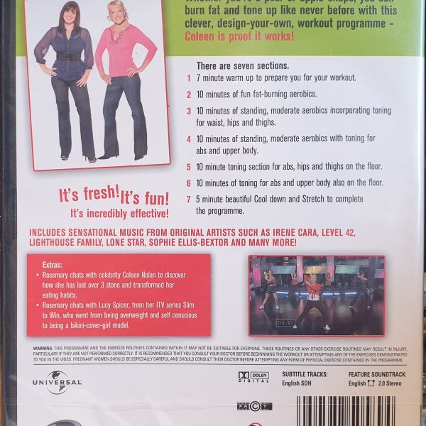 Brand New You DVD Back Cover