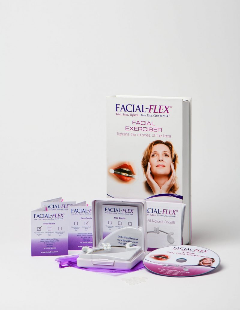 Facial Flex Fast Track Pack and contents
