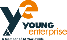 Logo with wording Young Enterprise