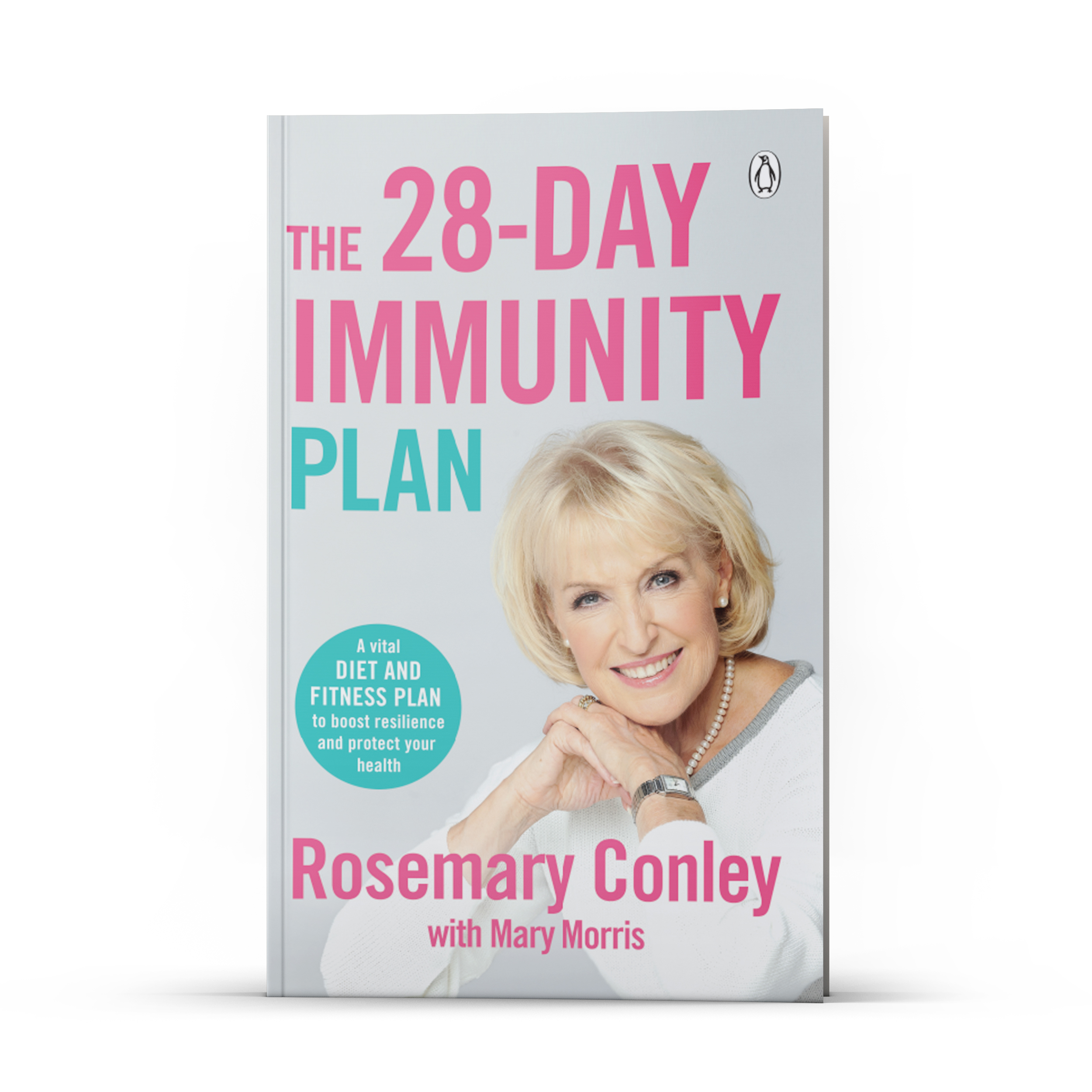 Front cover of the Rosemary Conley "The 28-Day Immunity Plan" paperback