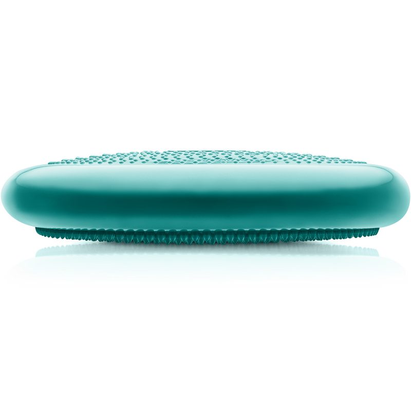 Side view of an inflatable balance cushion
